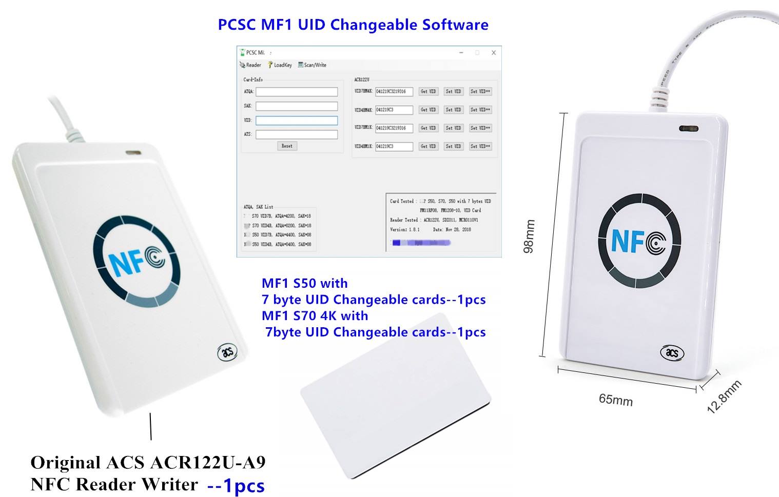 قارئ USB NFC