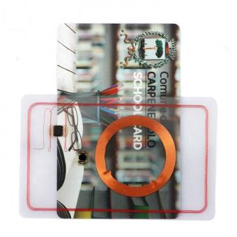 RFID dual frequency card,thin card