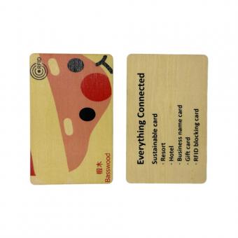 RFID Bamboo Card